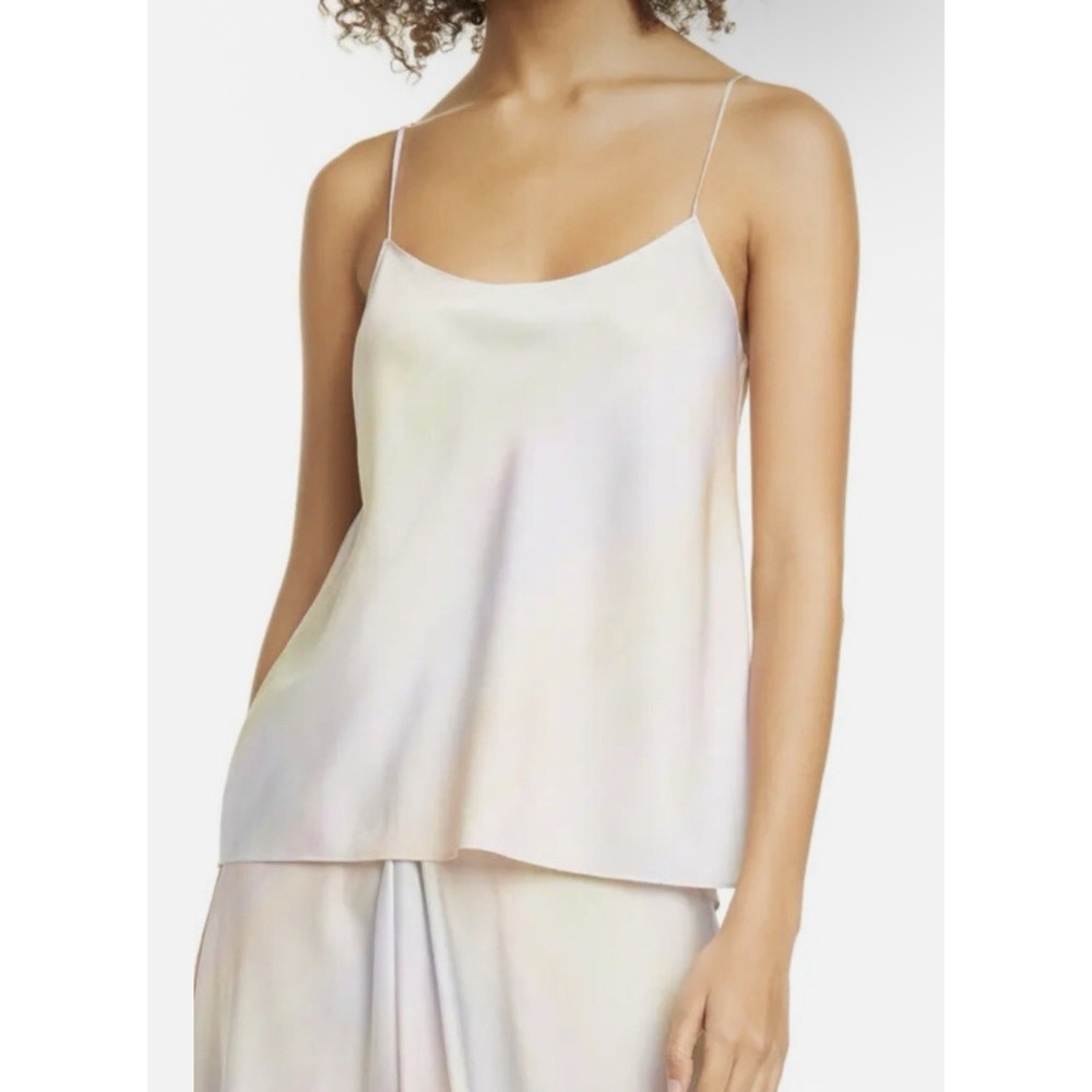 Vince Cami M Rainbow Wash Tank Pink Light Rainbow Pastel Y2K